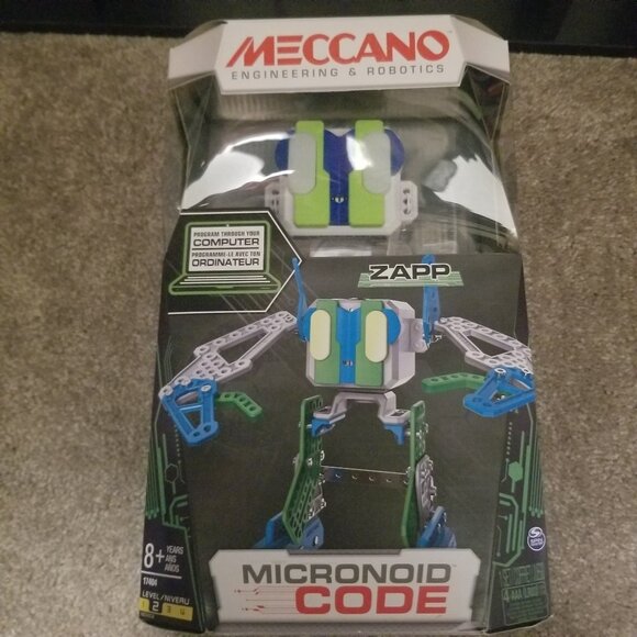 Meccano Engineering & Robotics Micronoid Code Z.A.P.P.. - Picture 2 of 6